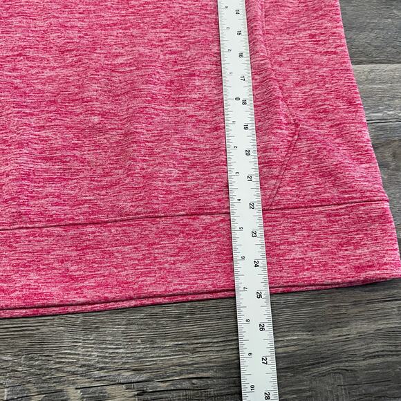 Under Armour‎ Pink Blue Womens M Loose Big Brand Logo Oversized Pullover Hoodie - Picture 7 of 8